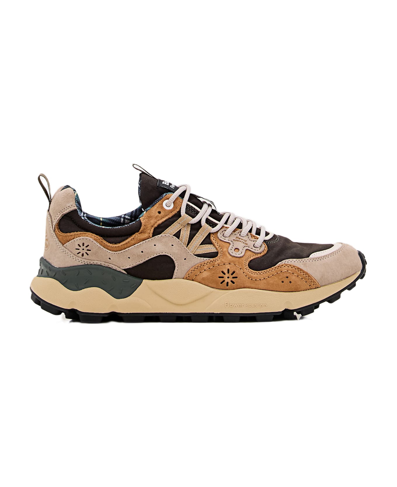 Barbour Flower Mountain Yamano 3 Sneakers - Brown Beige