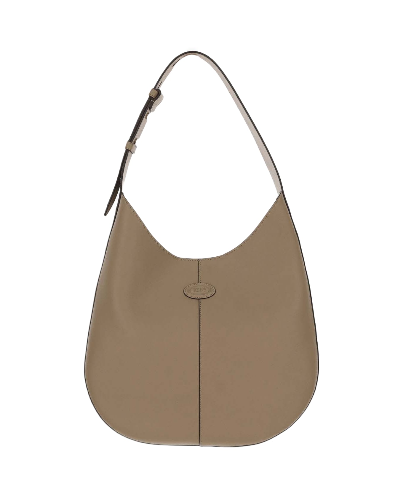 VIP【関税送料無料】希少 TOD'S DI BAG SMALL LEATHER HOBO BAG Woman BROWN Tod's Di Bag Hobo in Leather Small