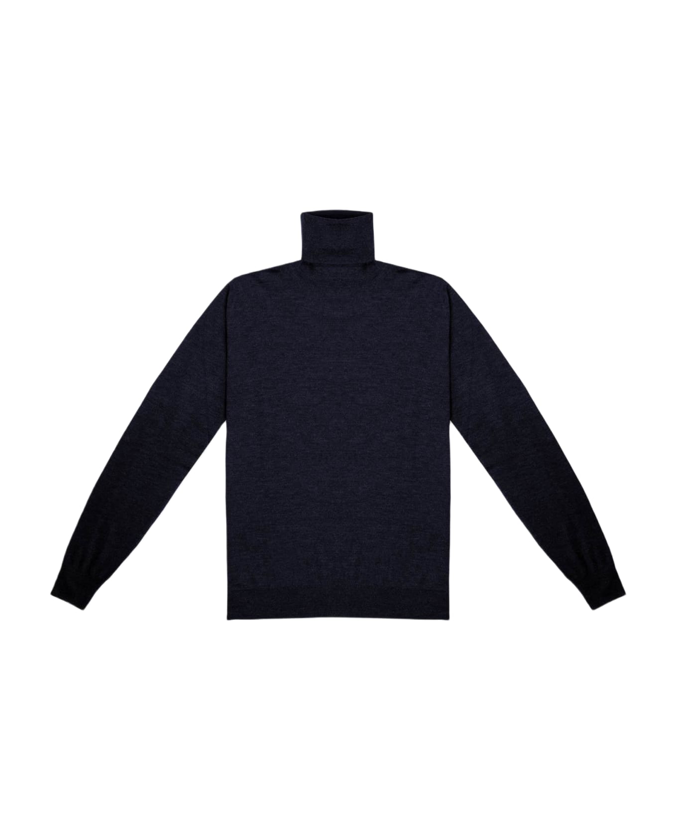 Larusmiani Turtleneck Sweater 'pullman' Sweater - Navy