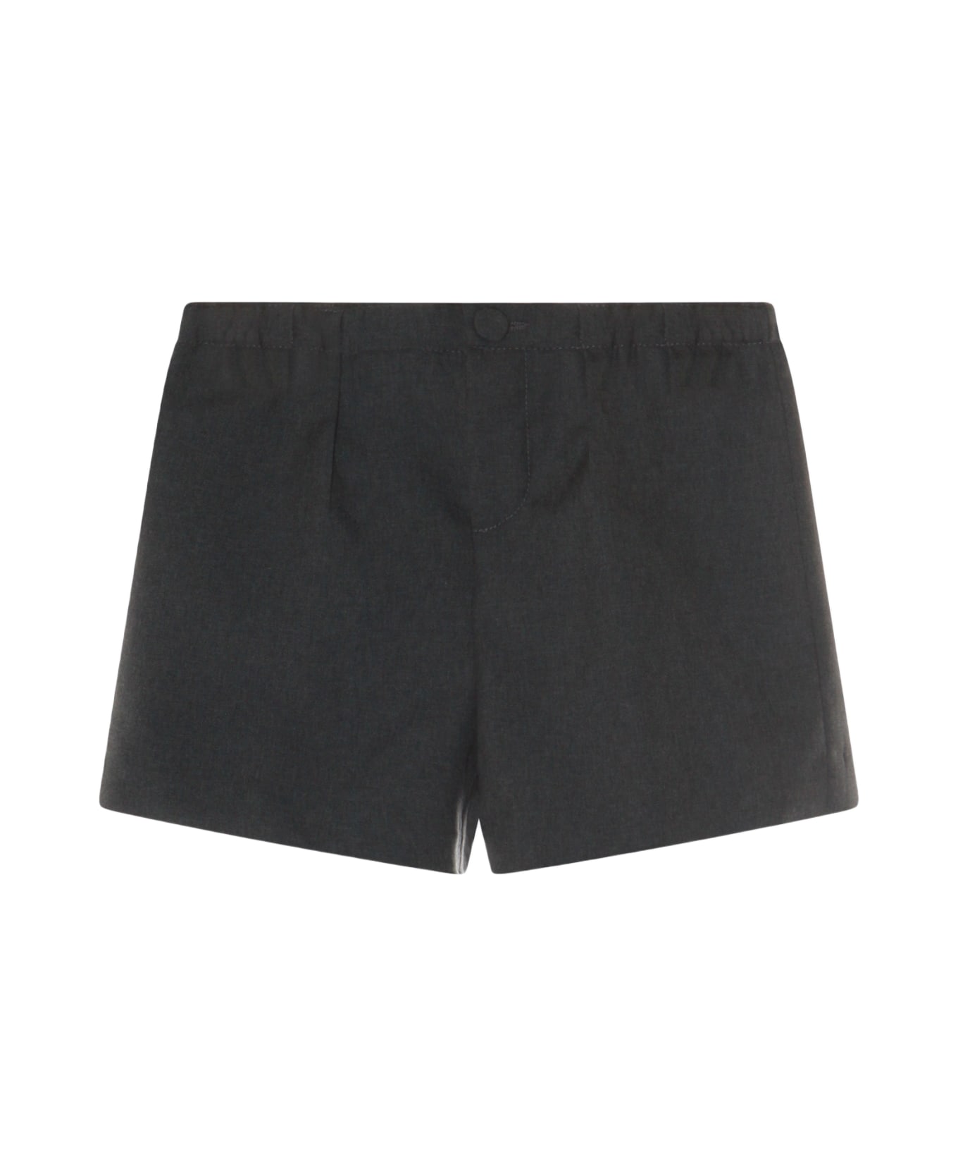 Gucci Grey Wool Shorts - Grey