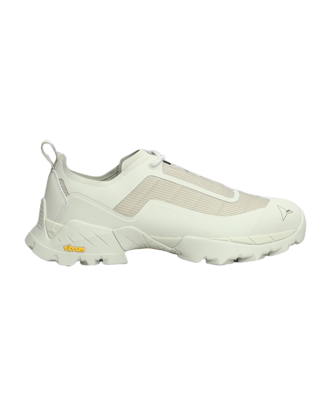 ROA Katharina Light Sneakers In White Fabric - white