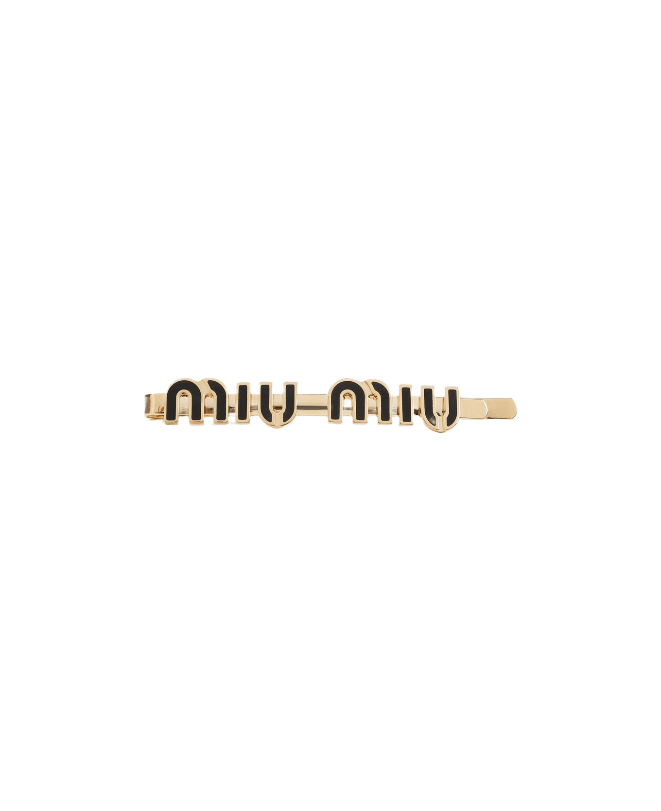 Miu Miu Hair Clip - Nero