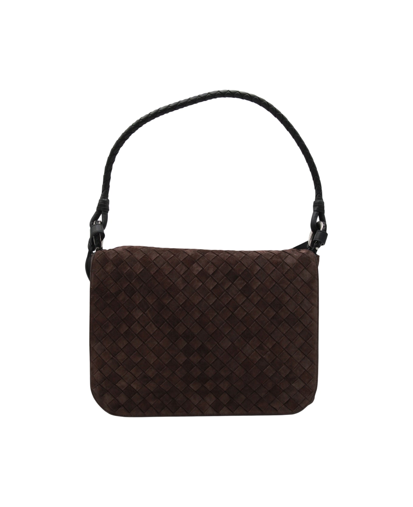 Bottega Veneta Brown Leather Swing Bag - FONDANT