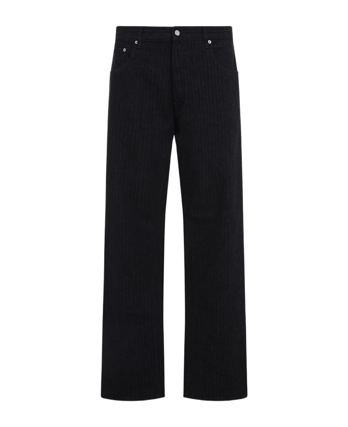 Prada Cotton Jeans - Black ボトムス