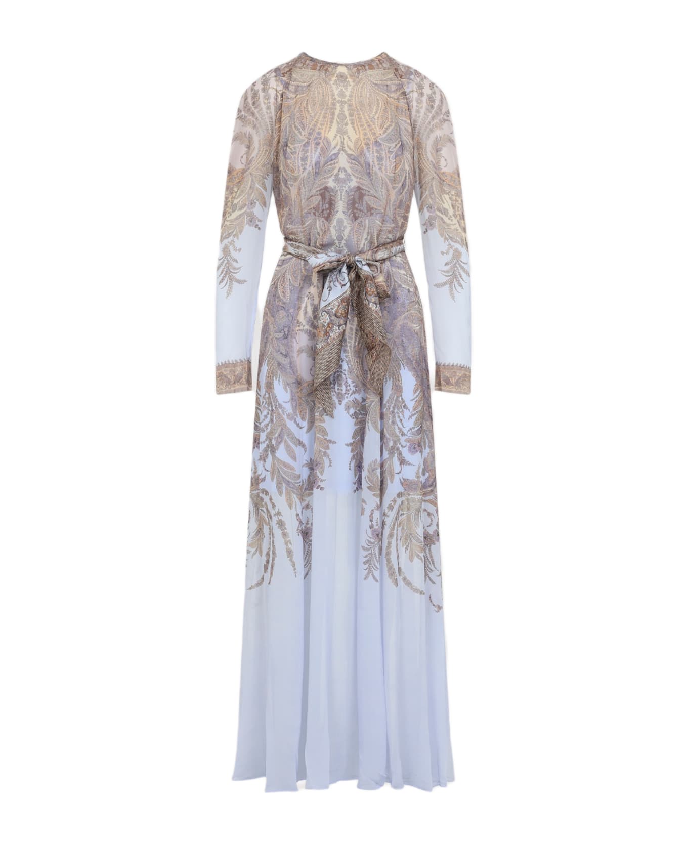 Zimmermann Hypnotic Sheath Dress - Lilac Paisley