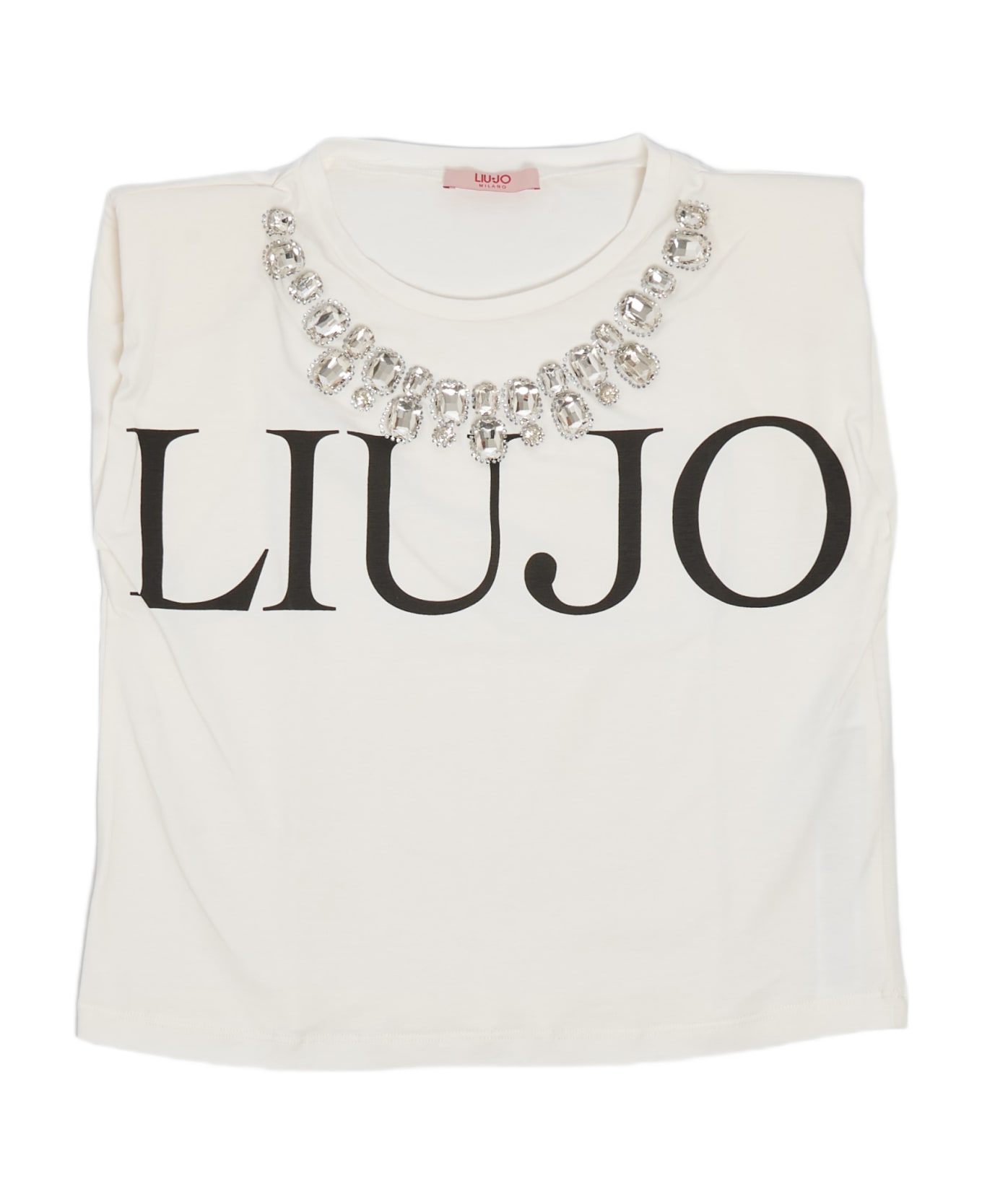 Liu-Jo T-shirt T-shirt - BIANCO-NERO Tシャツ＆ポロシャツ