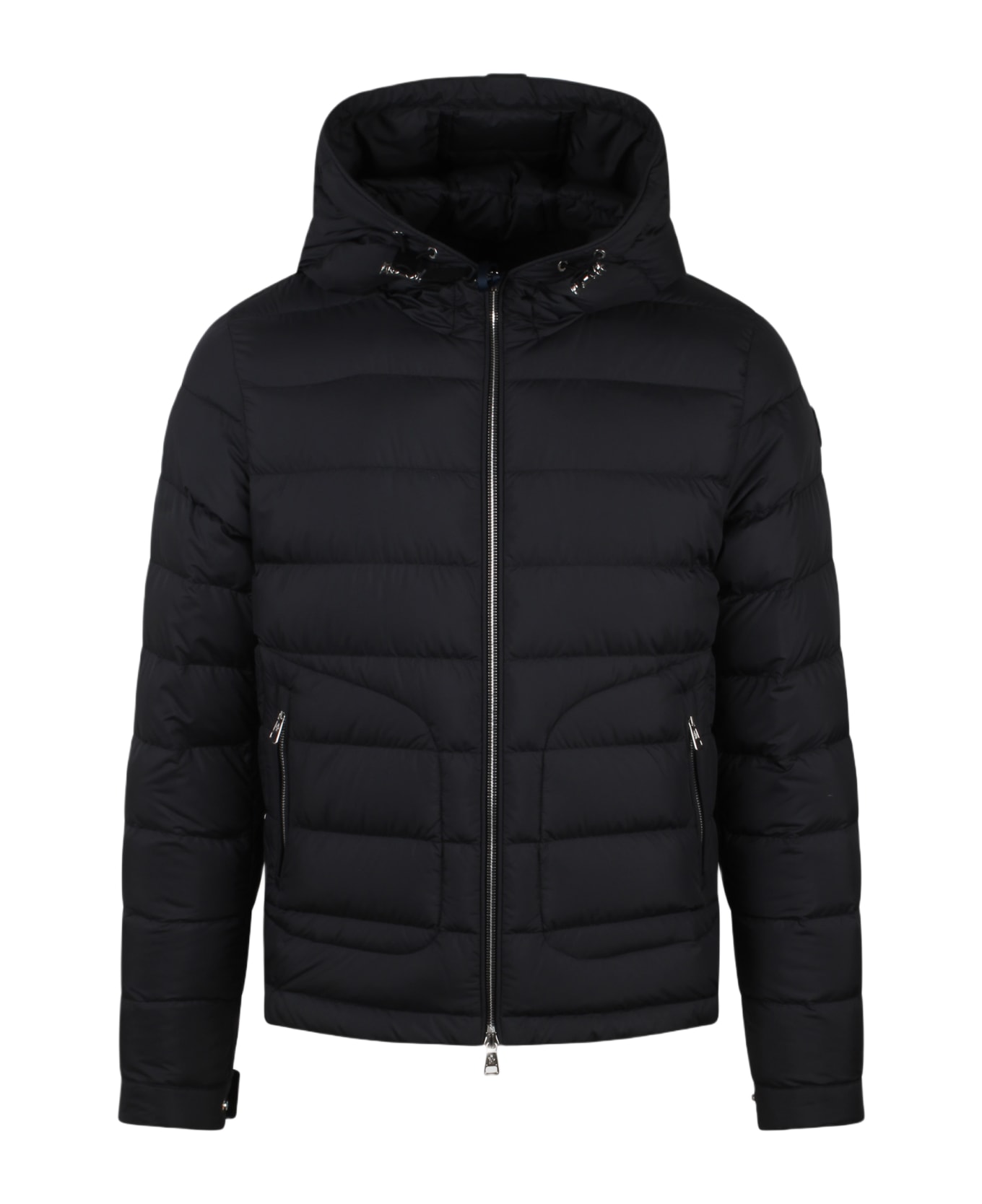Moncler Padded Zipped Jacket - Black