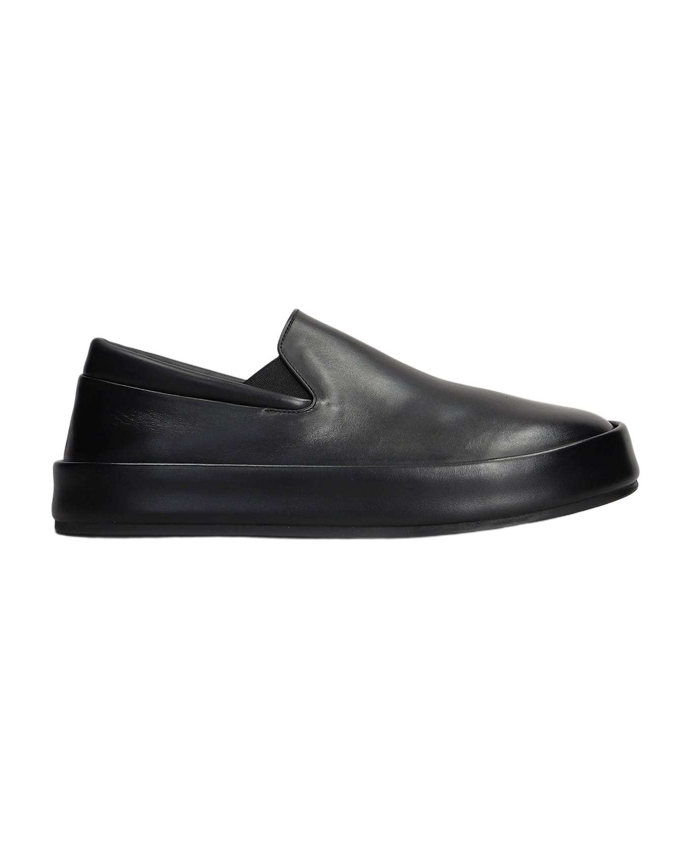Marsell Cassapelle Sneakers In Black Leather - black