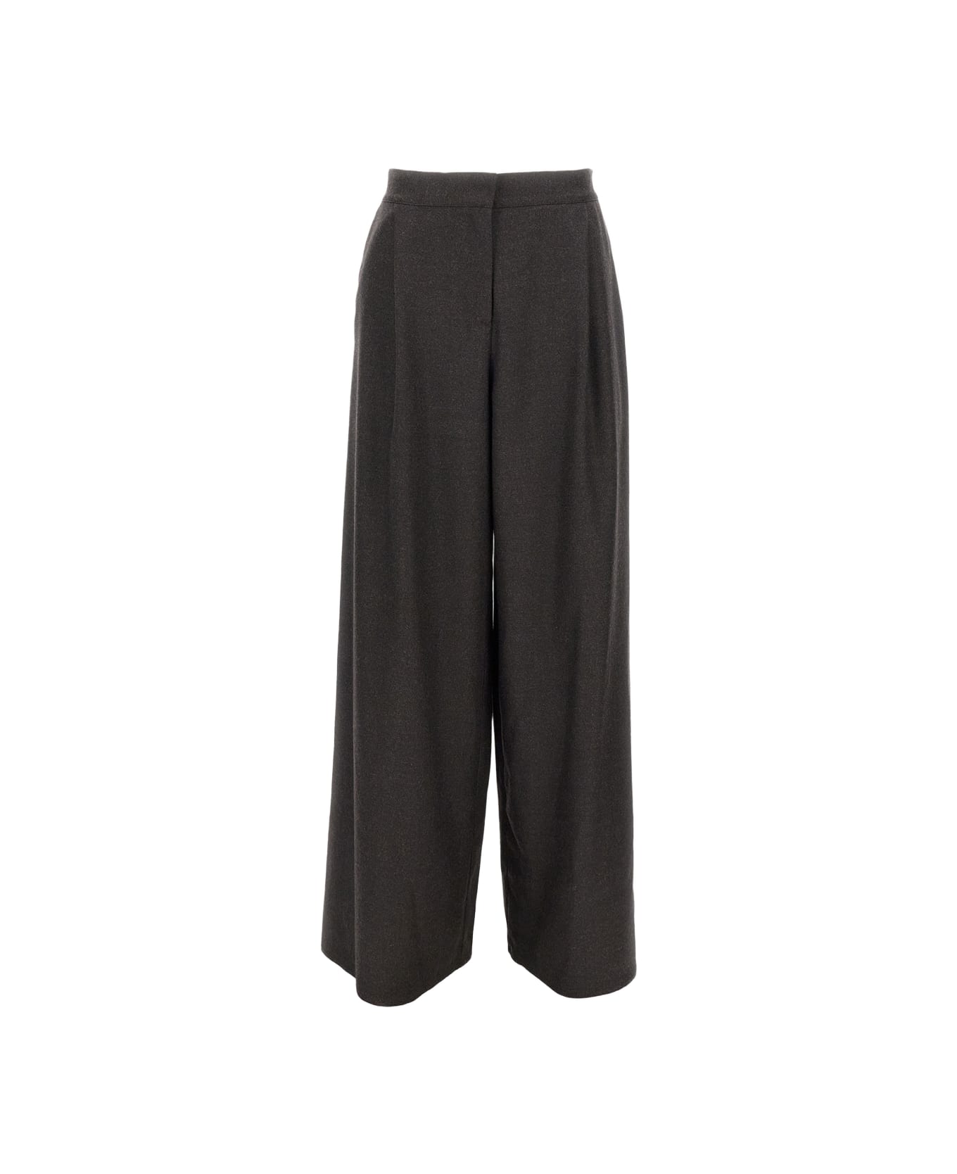 Dusan Wide Trousers - Brown