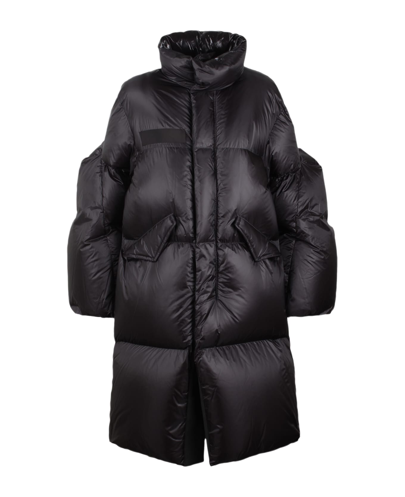 Sacai Oversized Midi Down Jacket - Black
