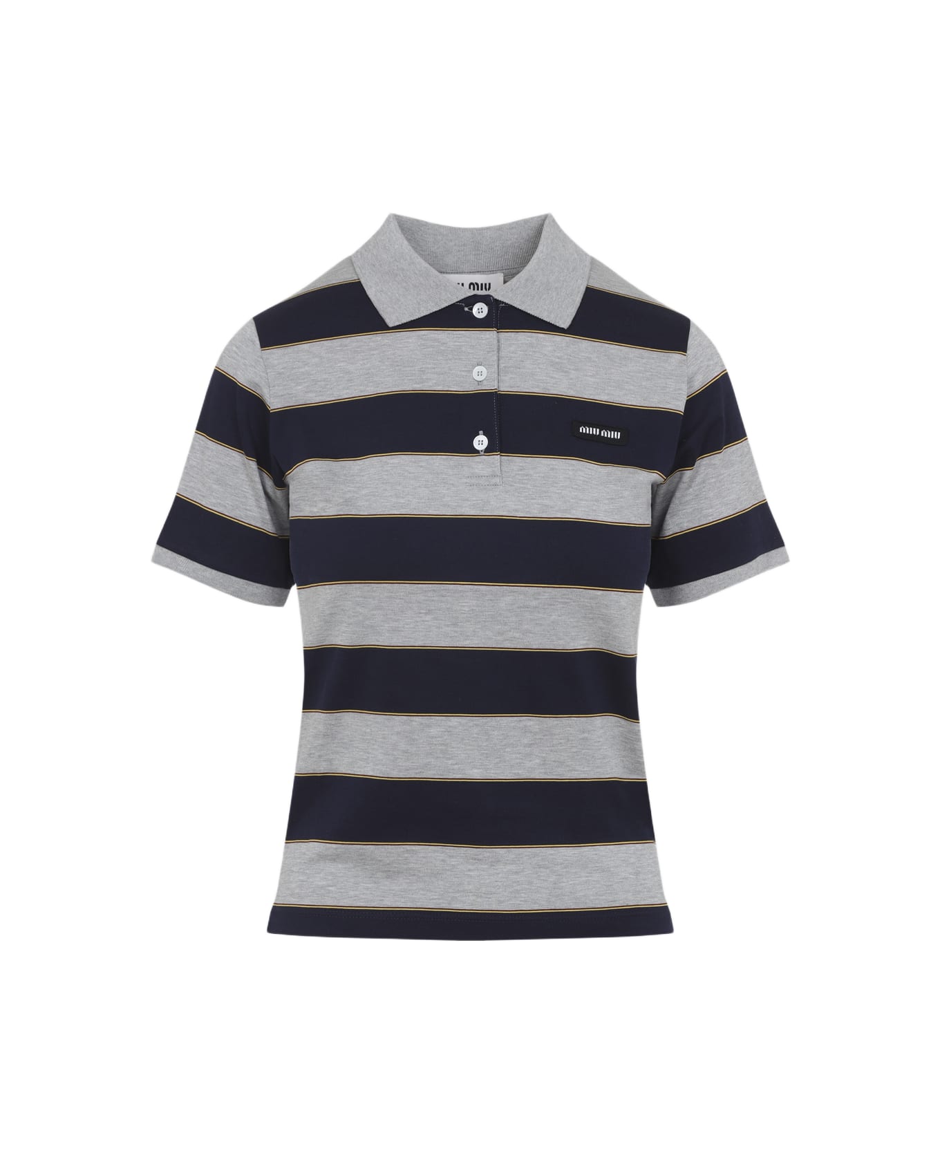 Miu Miu Polo - R Blu Grigio