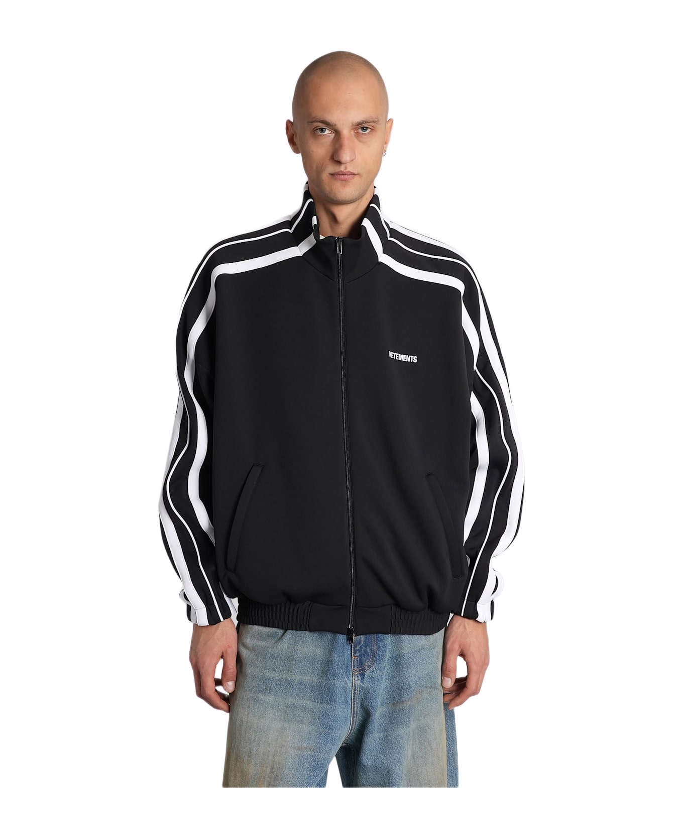 VETEMENTS Sweatshirt In Black Polyester - black