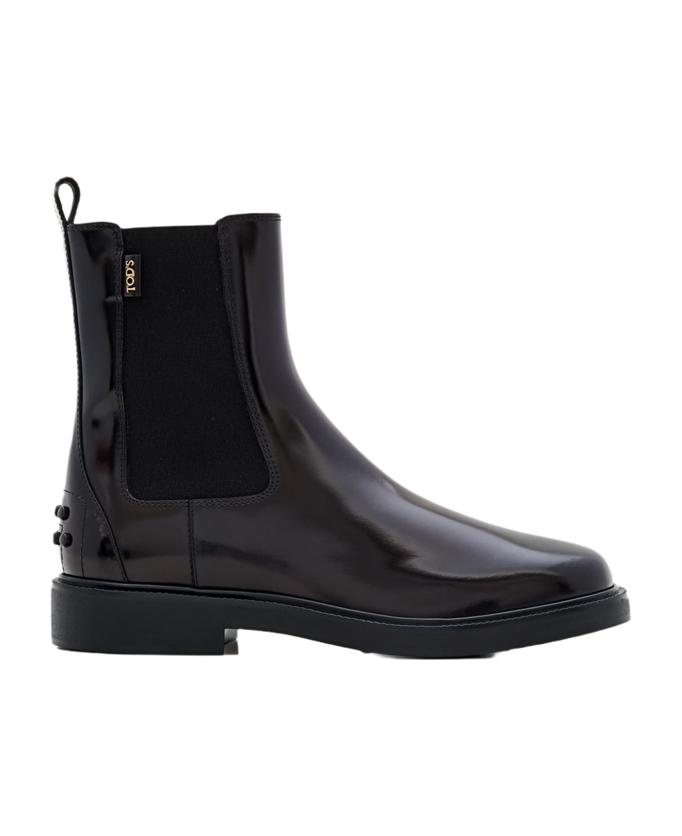 Tod's Leather Chelsea Boots - Black