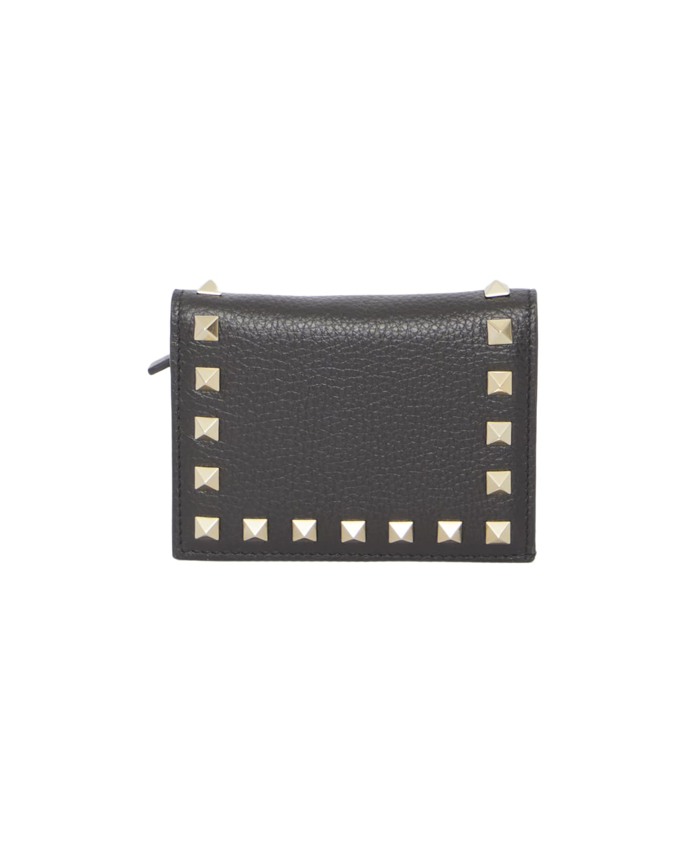Valentino Garavani Rockstud Wallet - BLACK