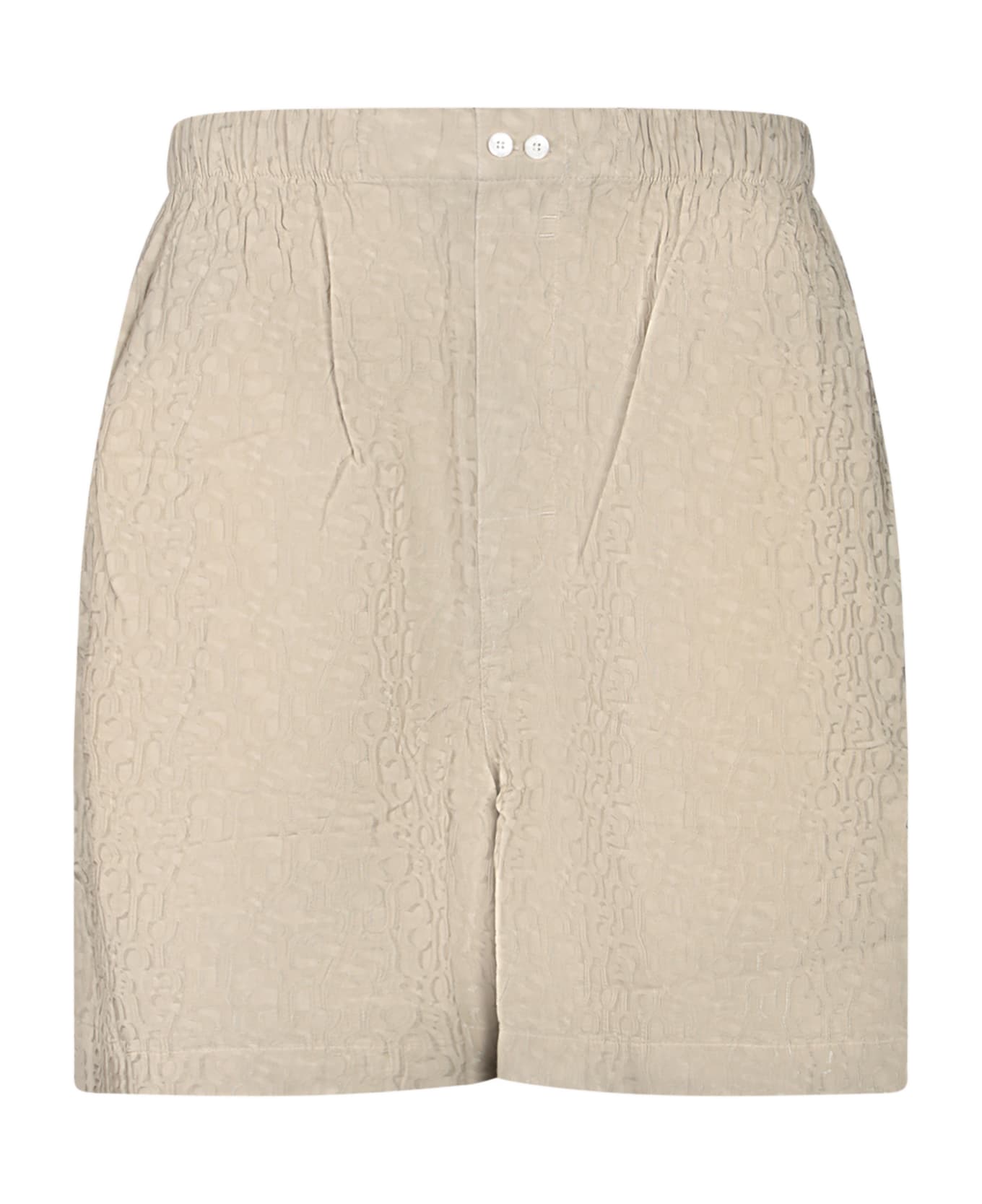 Acne Studios Shorts With Pockets - Grigio