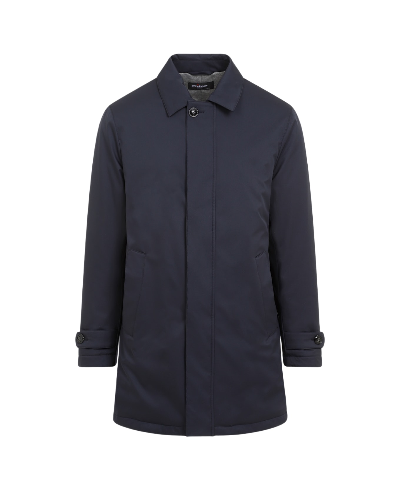 Kiton Coat - Blu