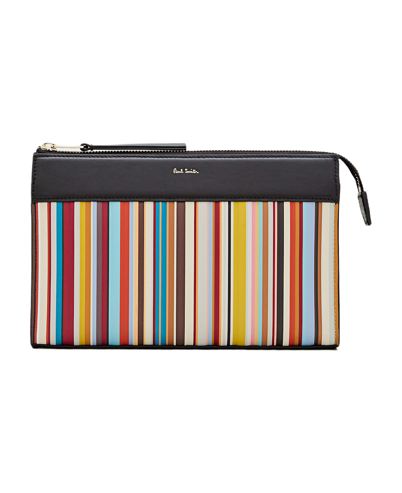 Paul Smith Men's 'signature Stripe' Pouch - MultiColour