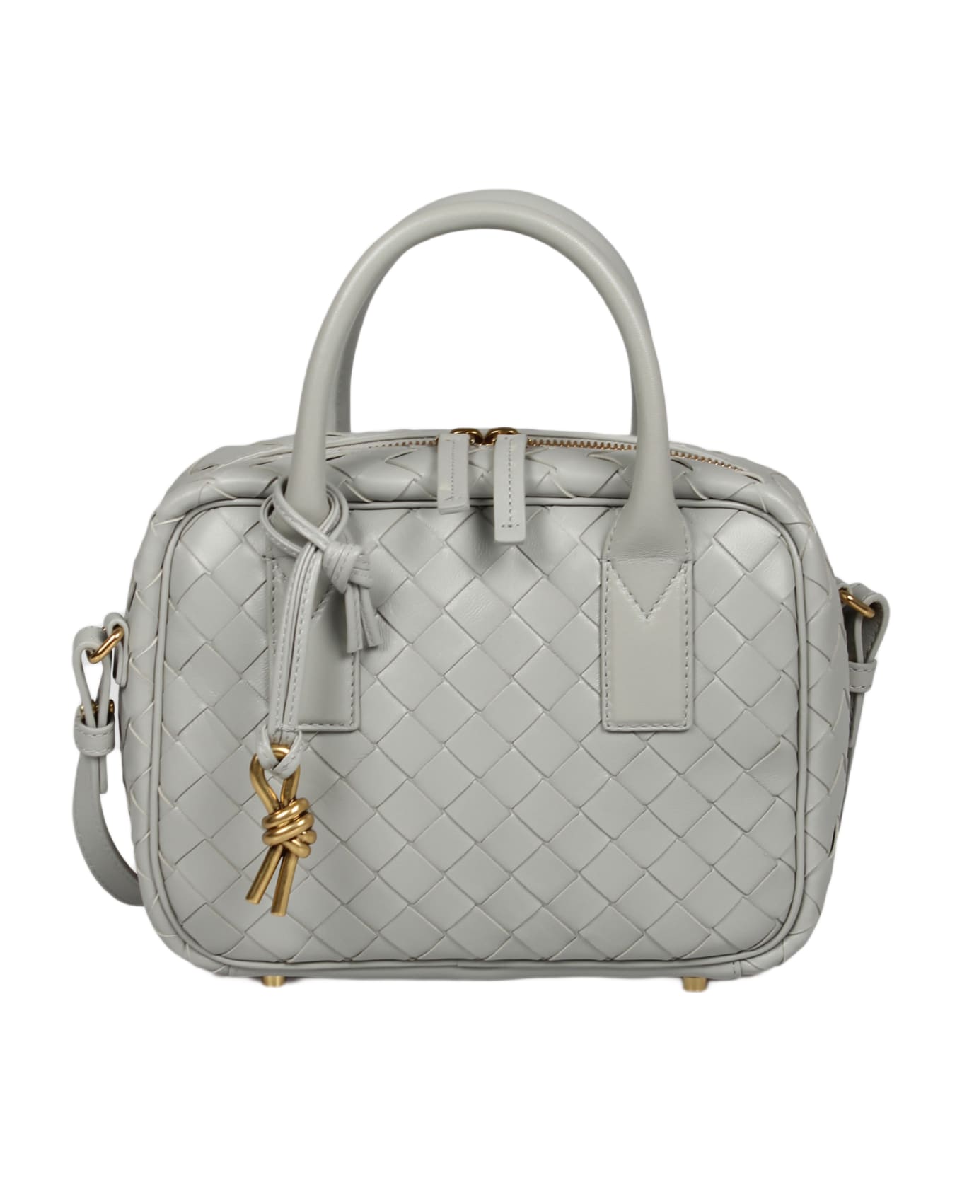 Bottega Veneta Small Getaway Top Handle Bag - Grey