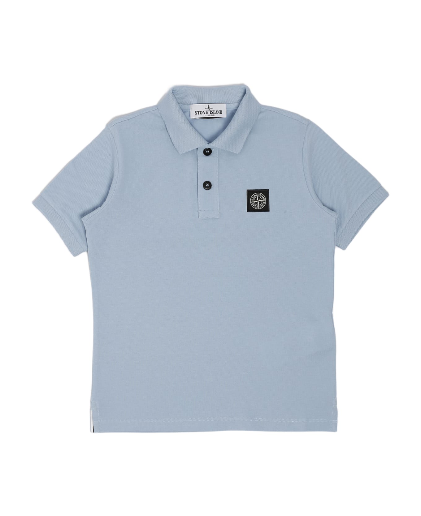 Stone Island Junior Polo Polo - CELESTE Tシャツ＆ポロシャツ