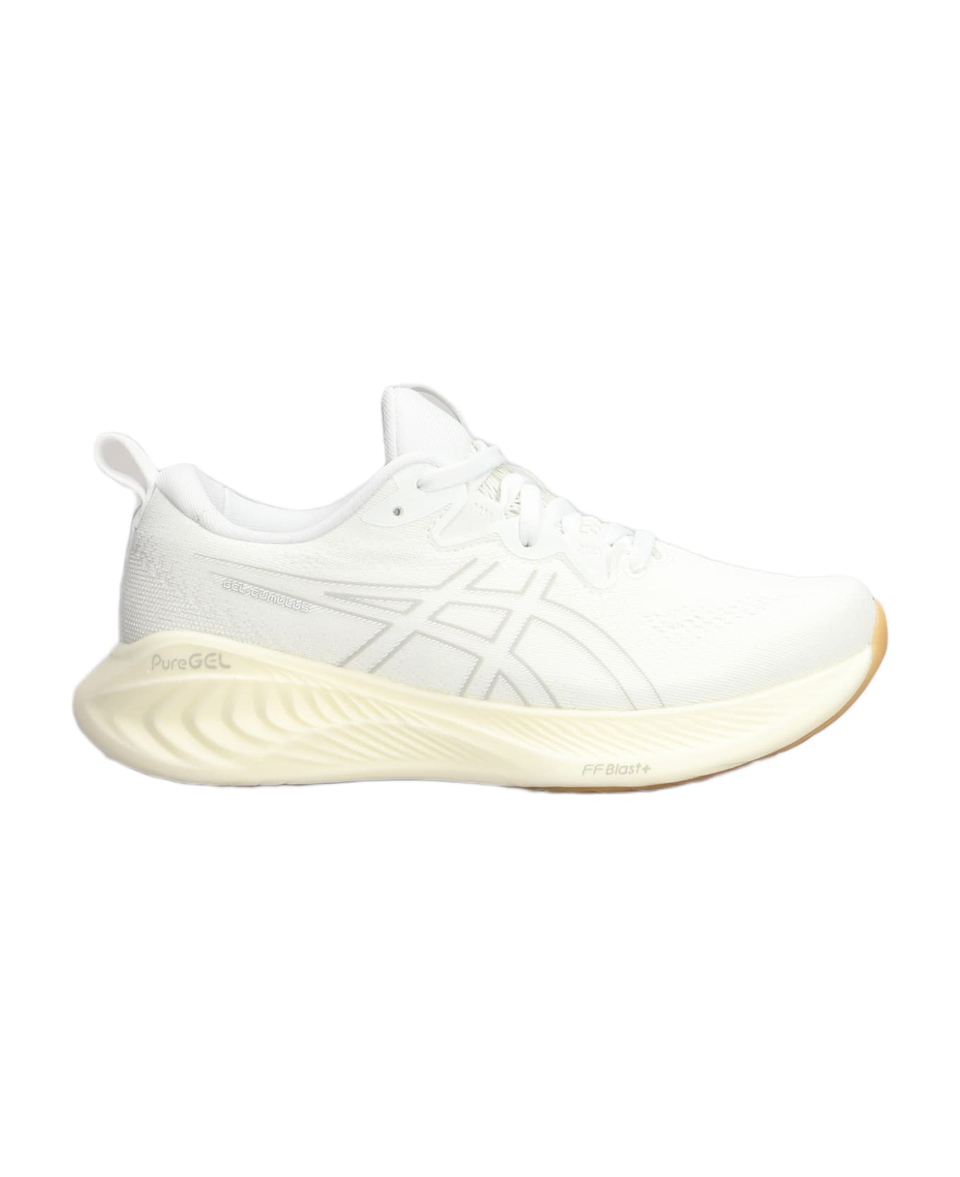Asics Gel-cumulus 25 Sneakers In White Synthetic Fibers - white