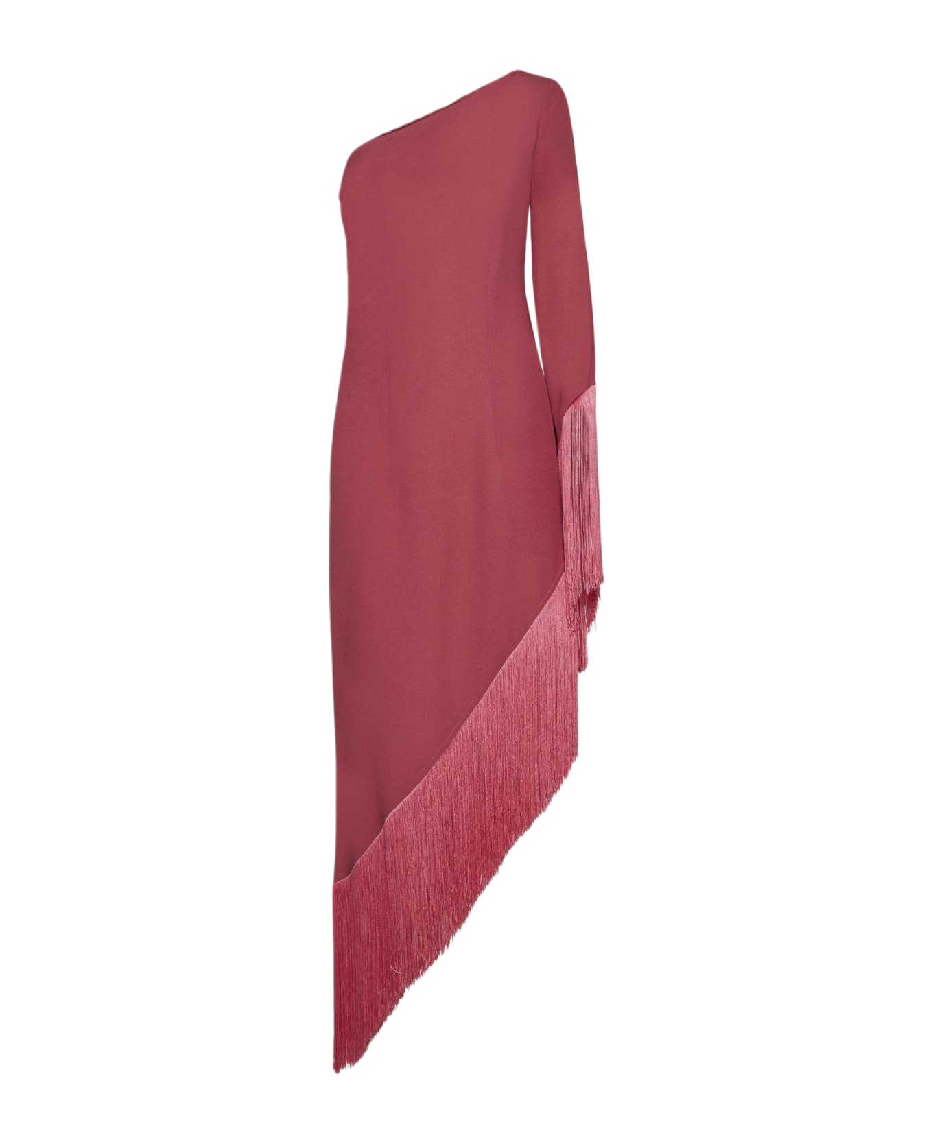Taller Marmo Aventador Viscose-blend One-shoulder Dress - Pink
