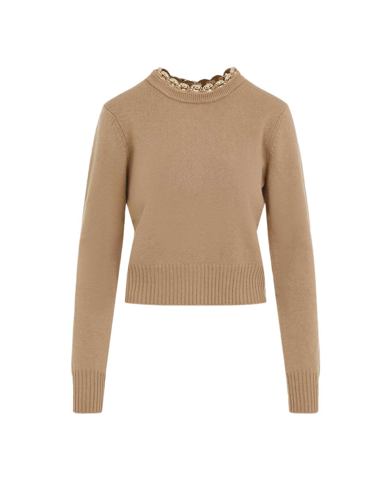 Paco Rabanne Pullover - Cammello
