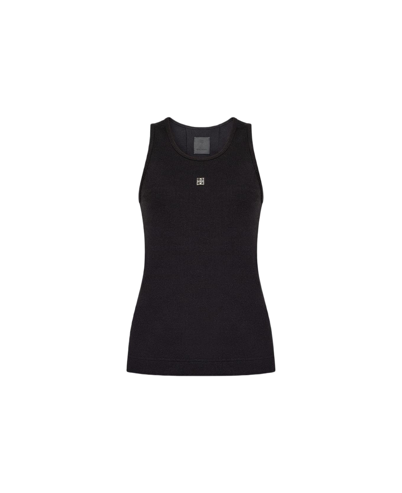 Givenchy Top With Logo - BLACK