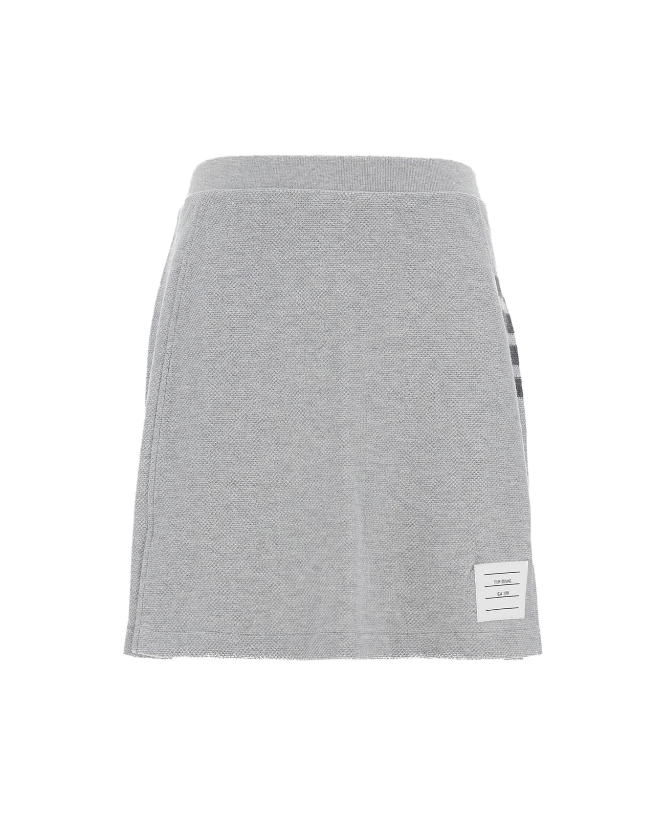 Thom Browne Pleated Skirt - Grey