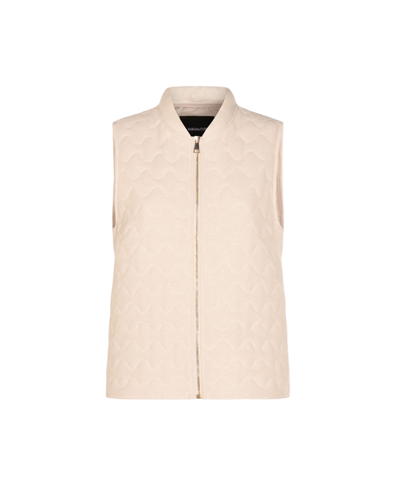 Fabiana Filippi White Down Jacket - White