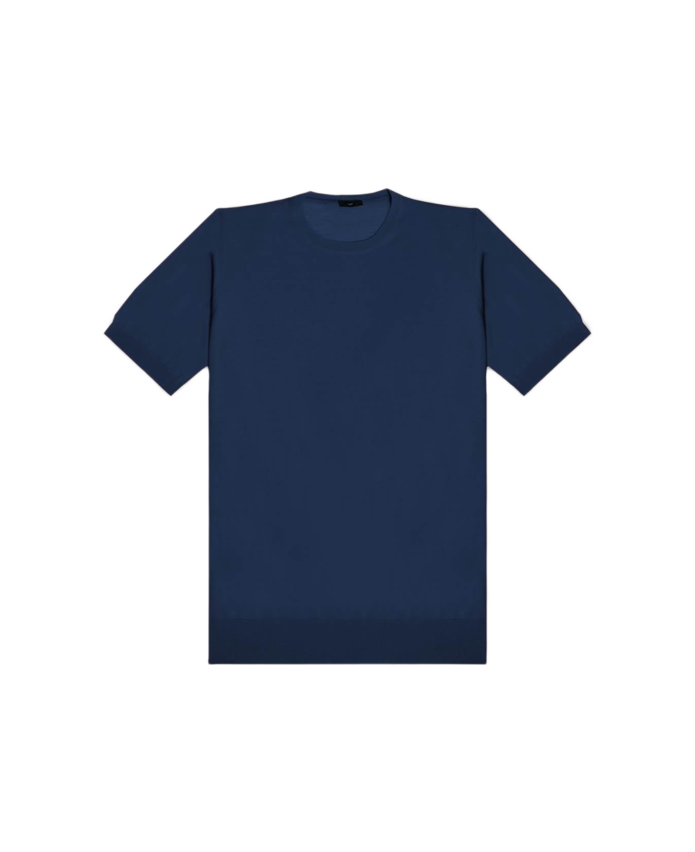 Larusmiani Crewneck Roquebrune T-Shirt - Navy