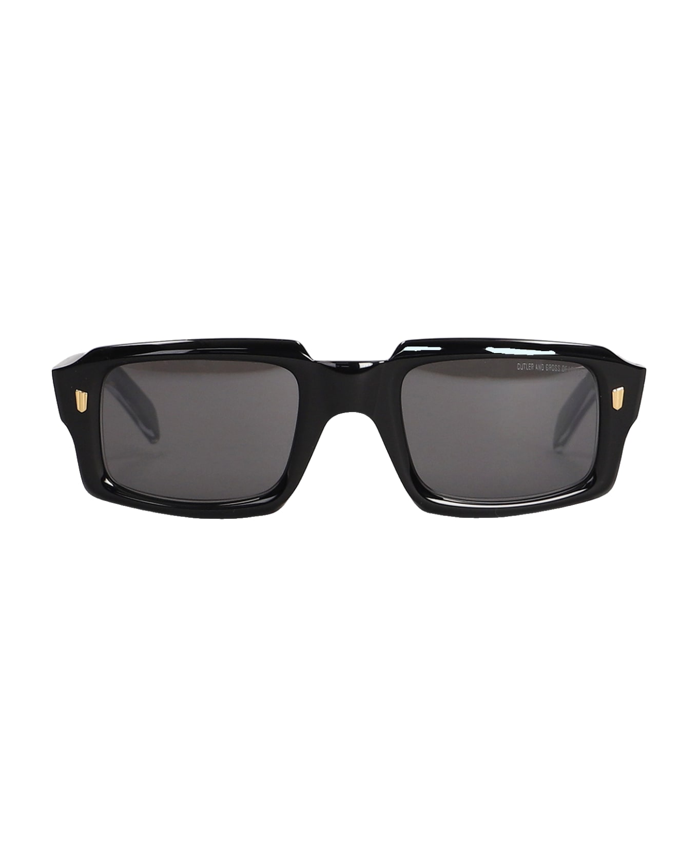 Cutler and Gross 9495 Sunglasses In Black Acetate - black