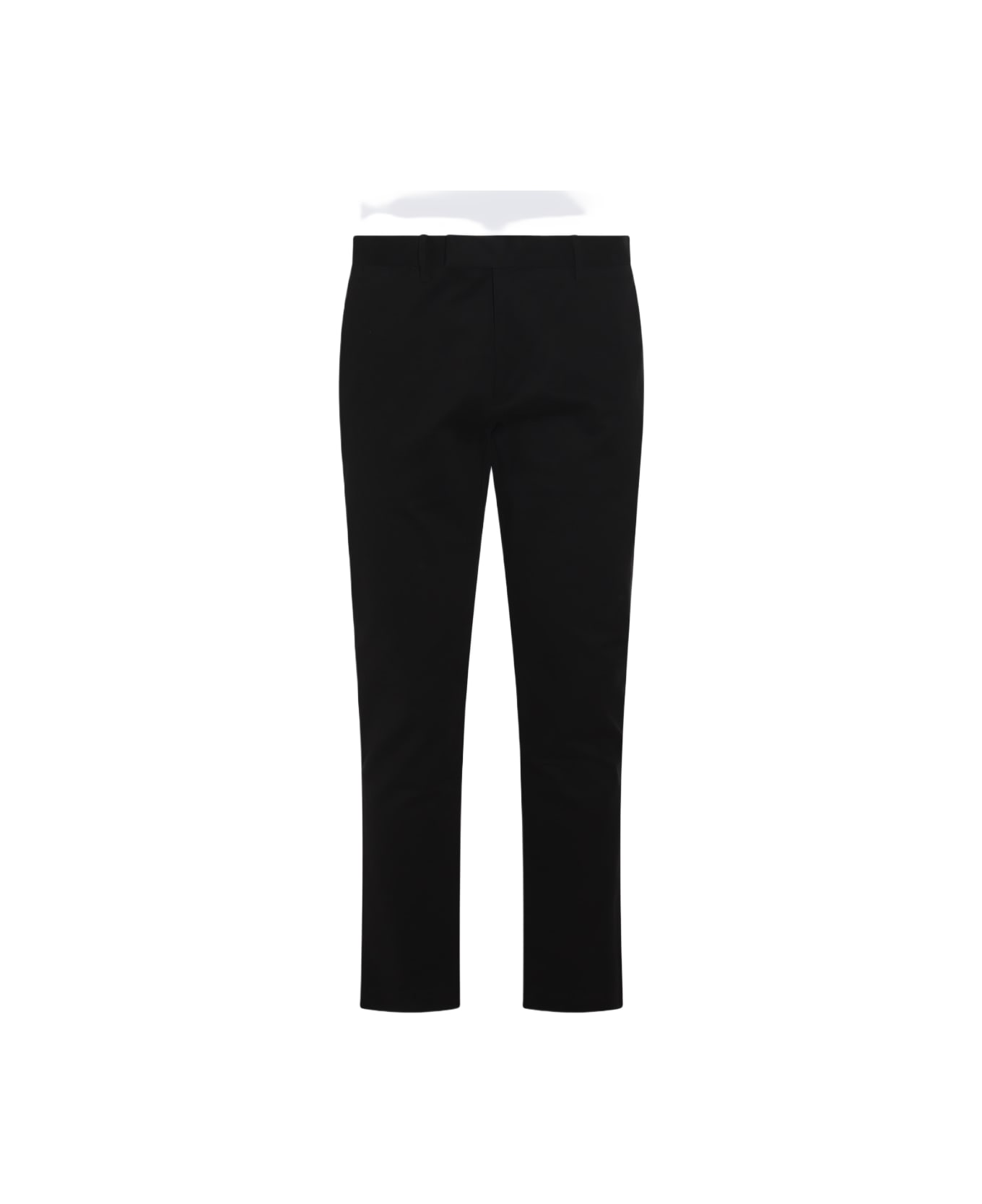Polo Ralph Lauren Black Cotton Pants - POLO BLACK ボトムス