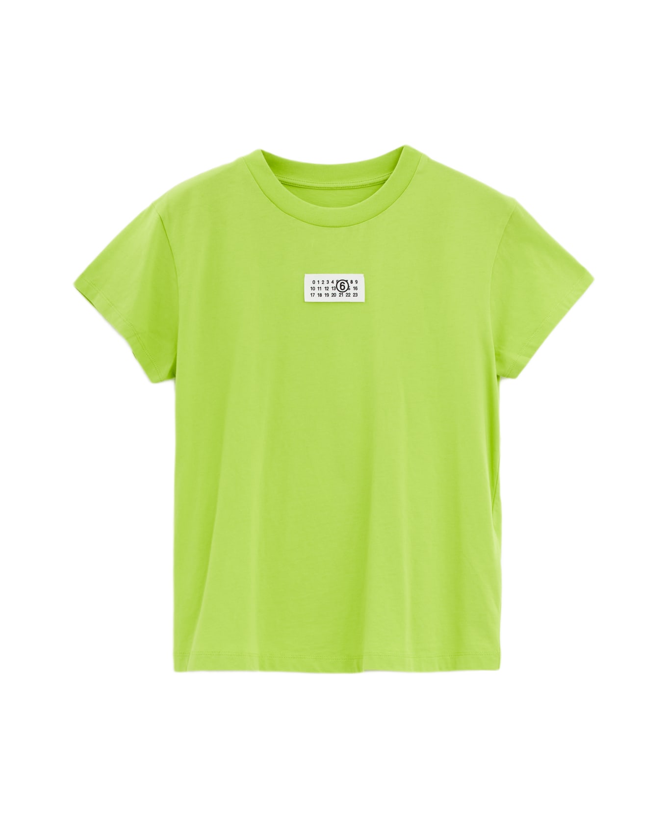 MM6 Maison Margiela Crewneck T-shirt - lime Tシャツ