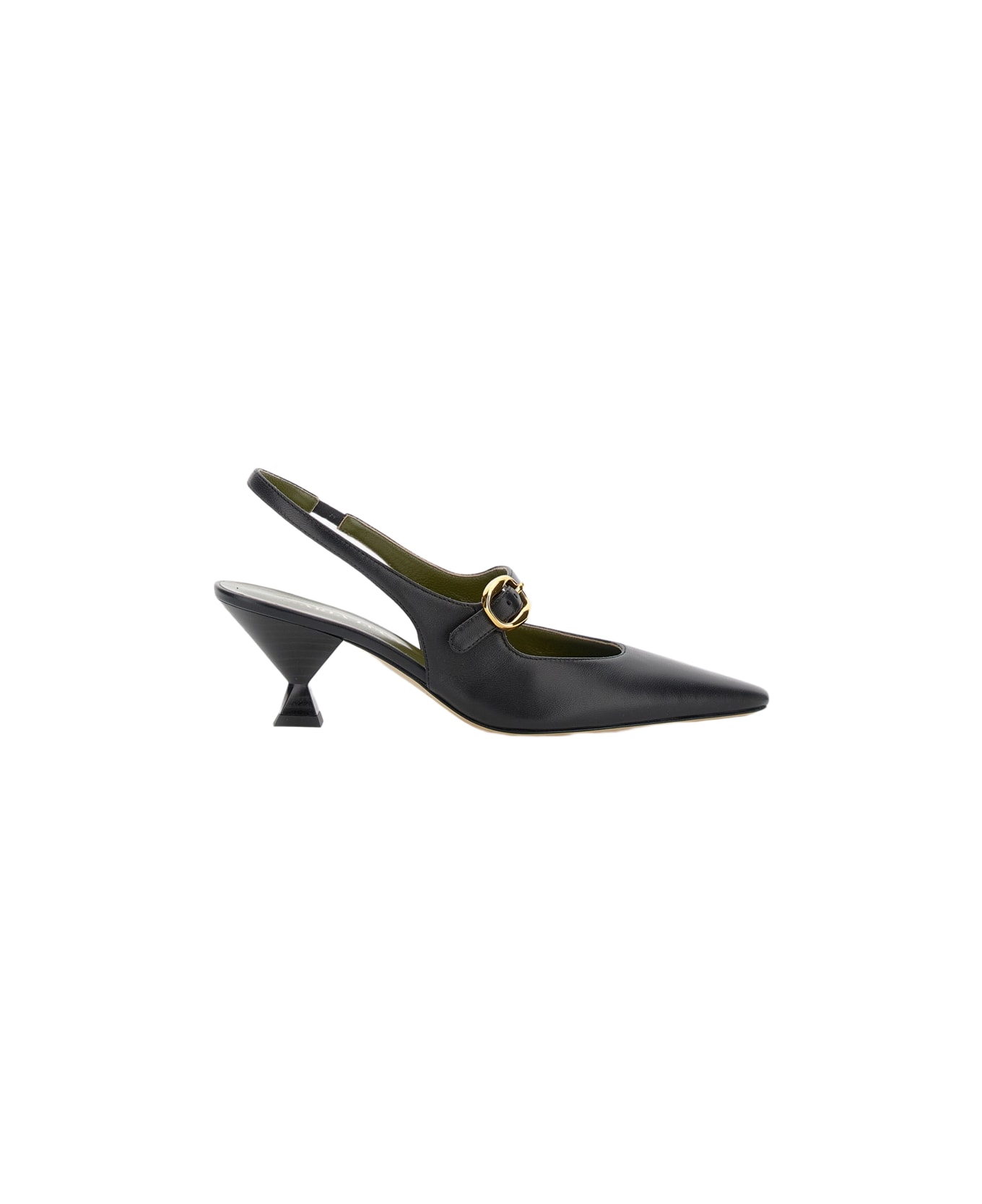 Maria Luca Natalia Sling Back - Black