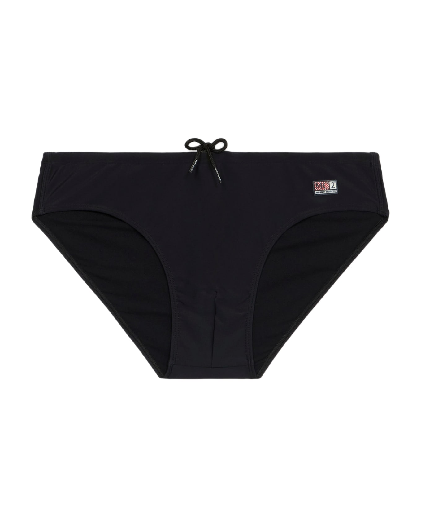 MC2 Saint Barth Man Black Swim Briefs Cayo - BLACK