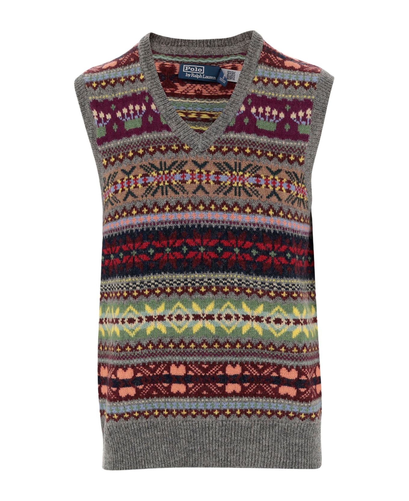 Polo Ralph Lauren Fair Isle Sweater Vest - Red