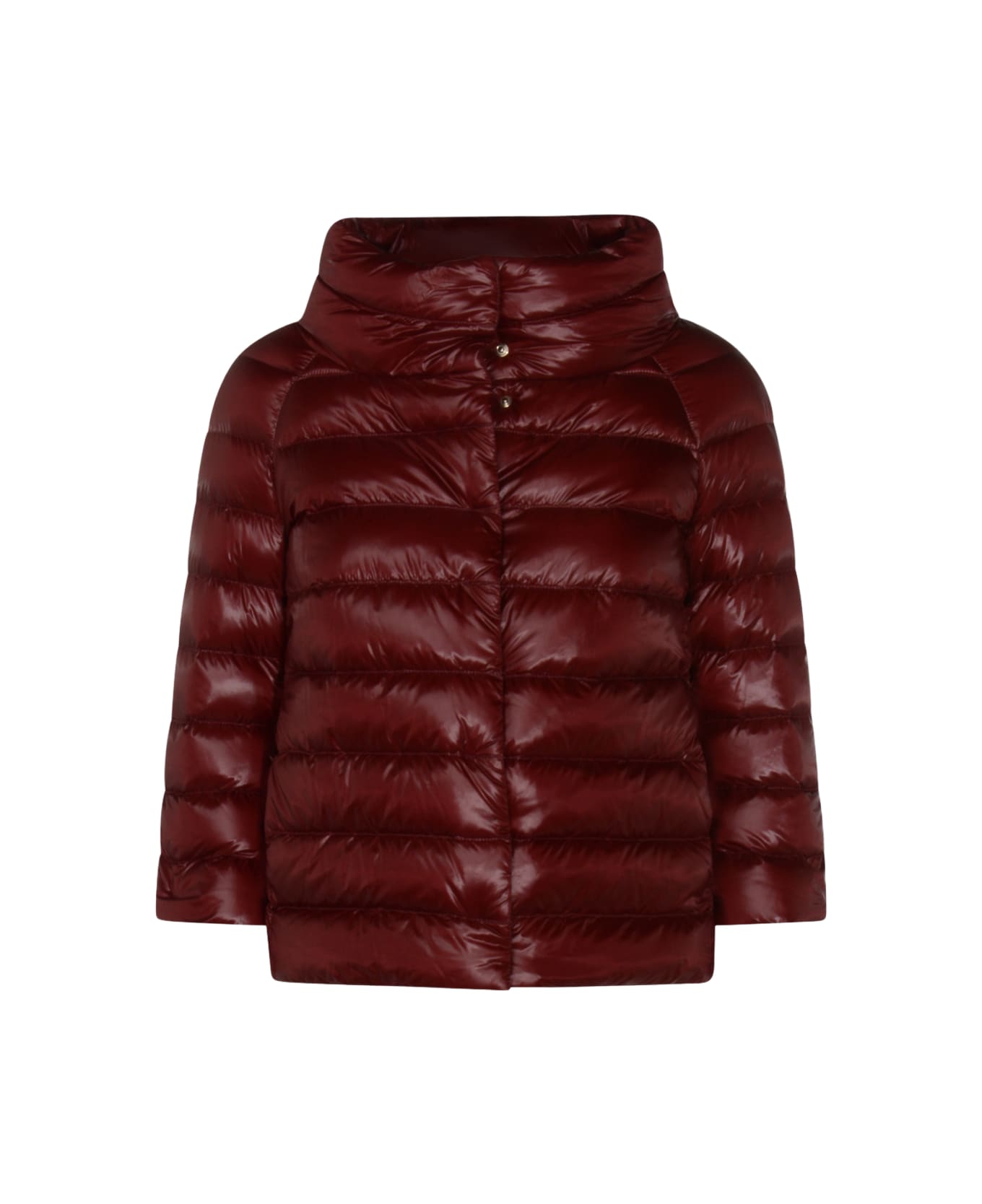 Herno Red Sofi Down Jacket - Bordeaux