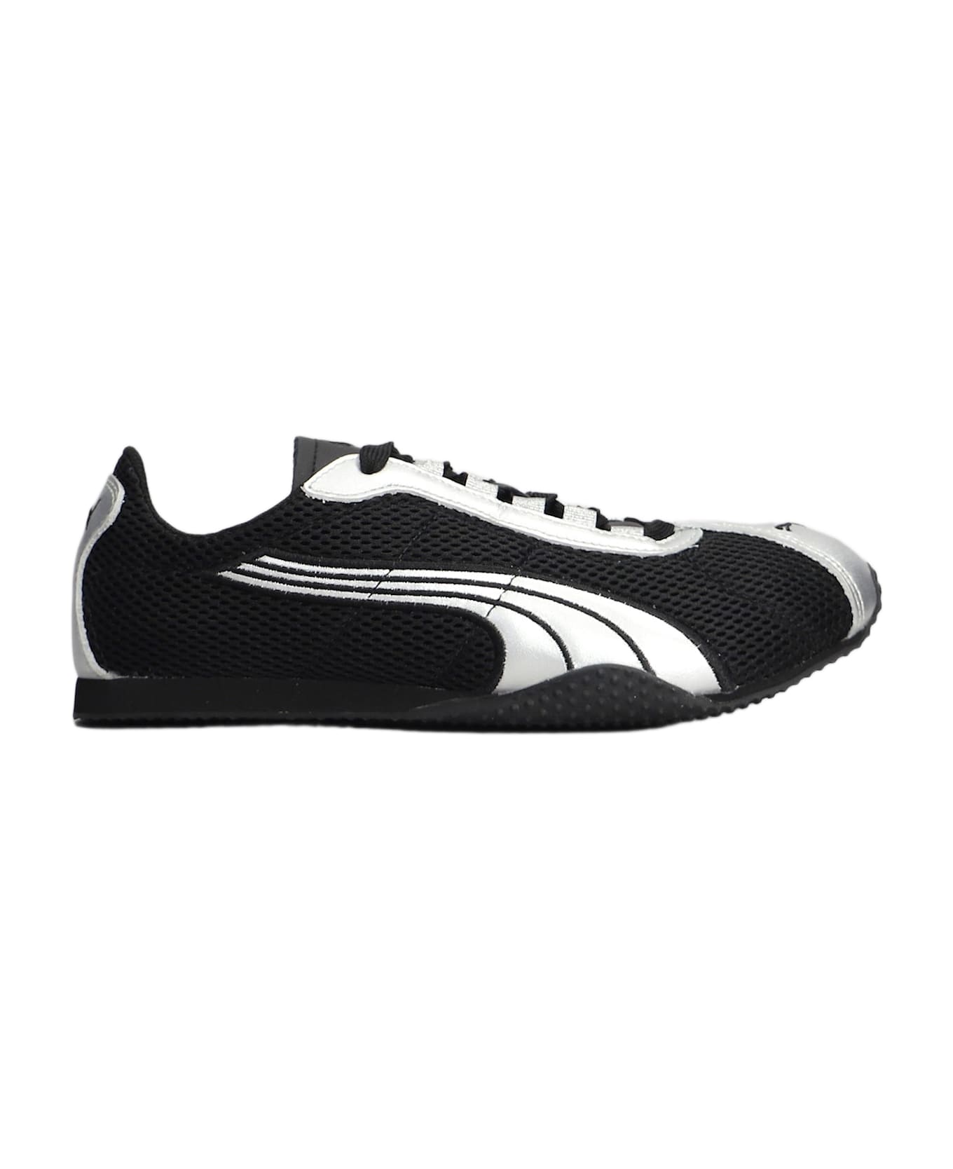 Puma H-street Og Sneakers In Black Leather And Fabric - black