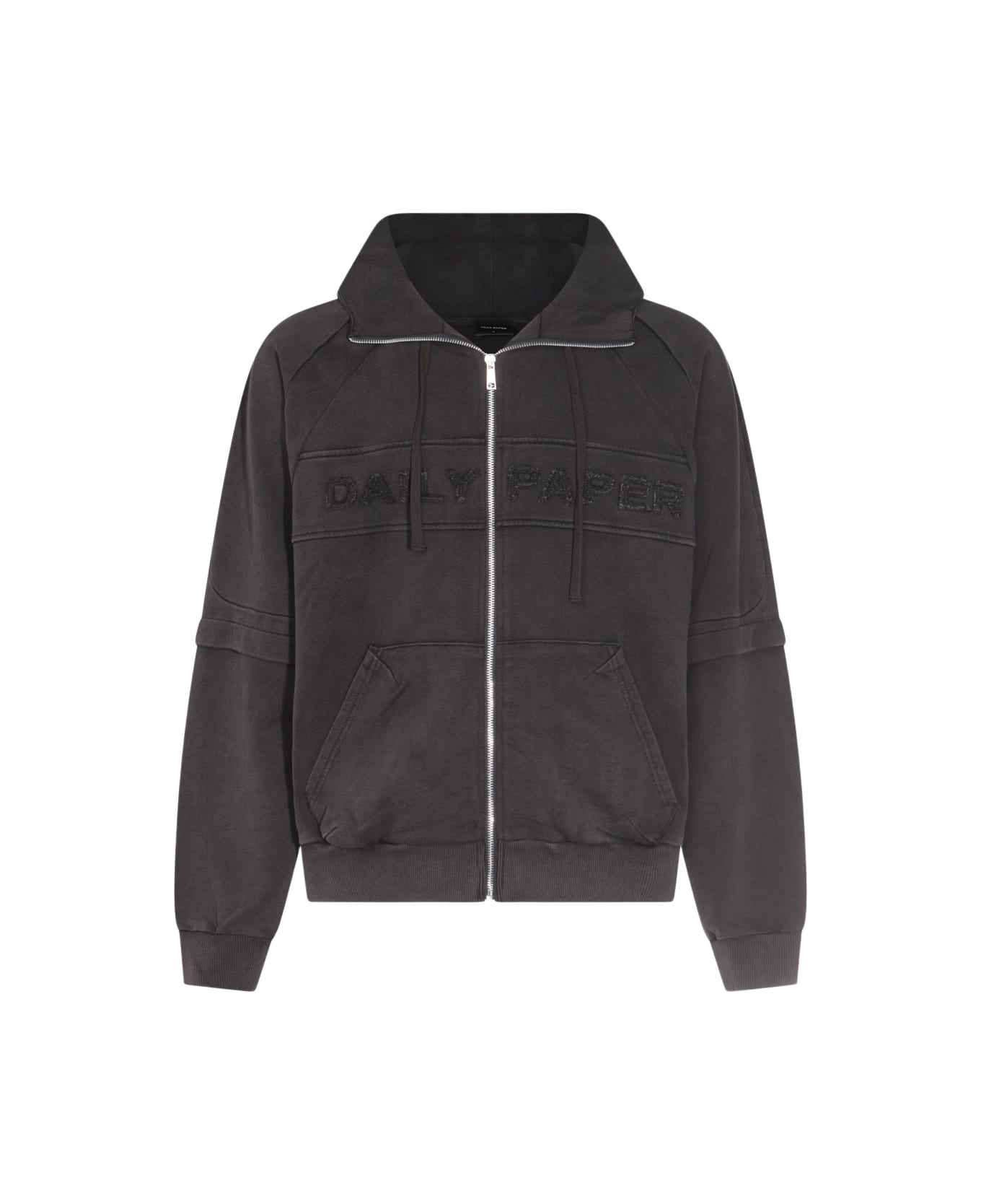 Daily Paper Black Cotton Sweatshirt - Black