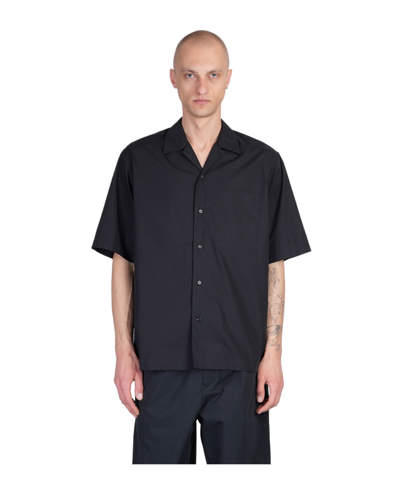 OAMC Shirt In Black Cotton - black