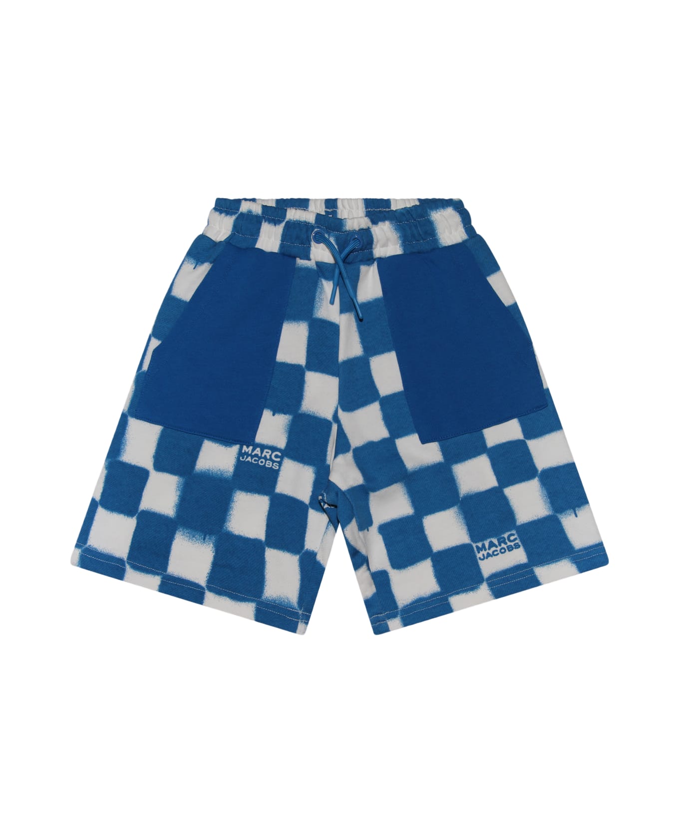 Marc Jacobs Blue Cotton Shorts - BLU ELETTRICO