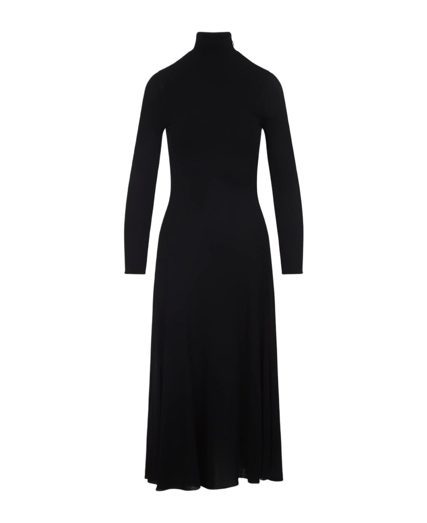 Alaia Alaïa Heart Midi Dress - Noir Alaia