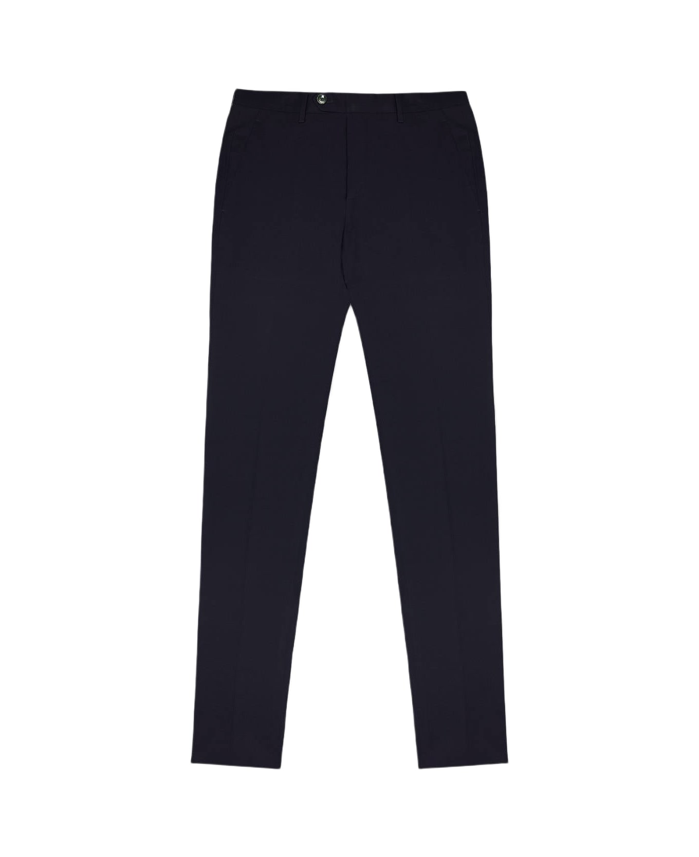 Larusmiani Velvet Trousers Howard Pants - MidnightBlue
