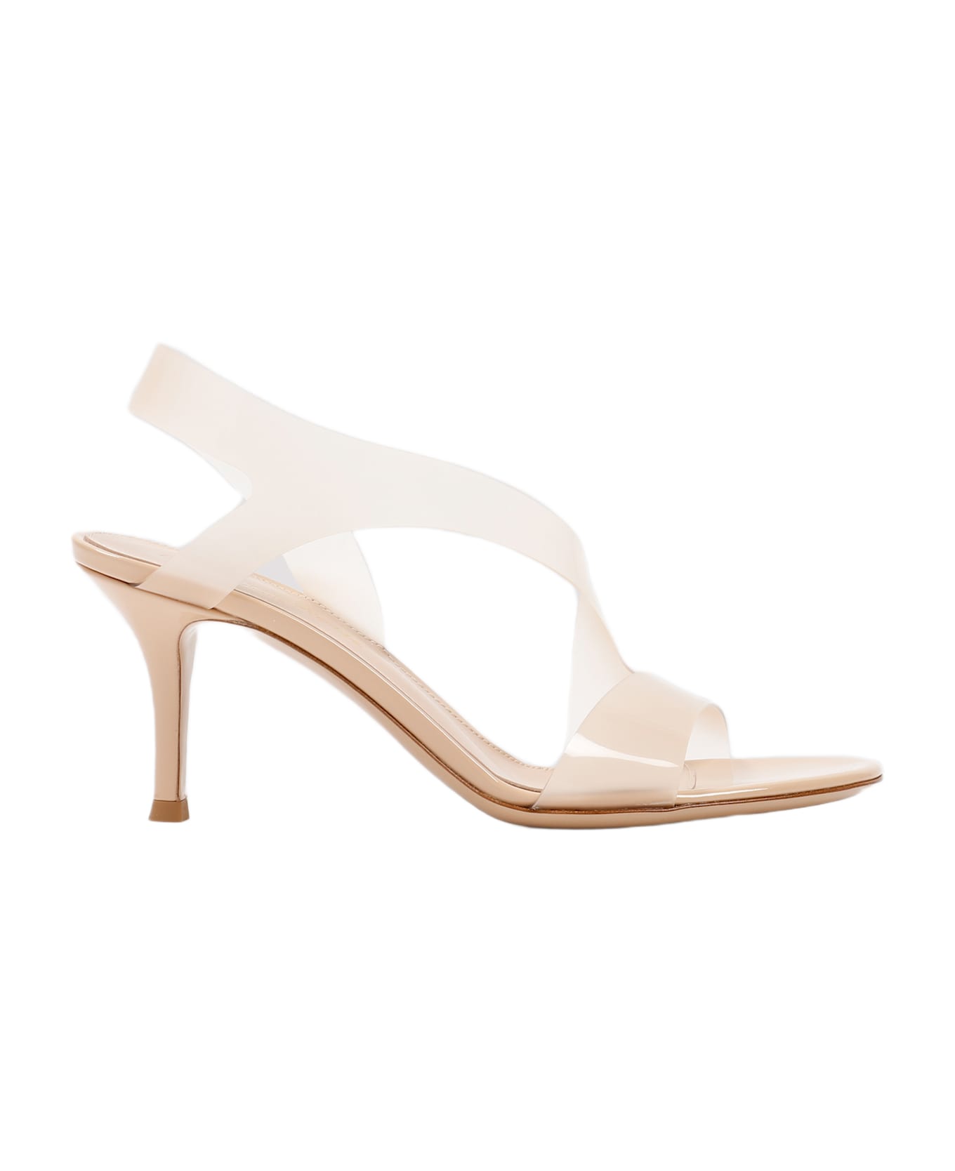 Gianvito Rossi Pvc Metropolis Sandals - Nunu Nude Nude