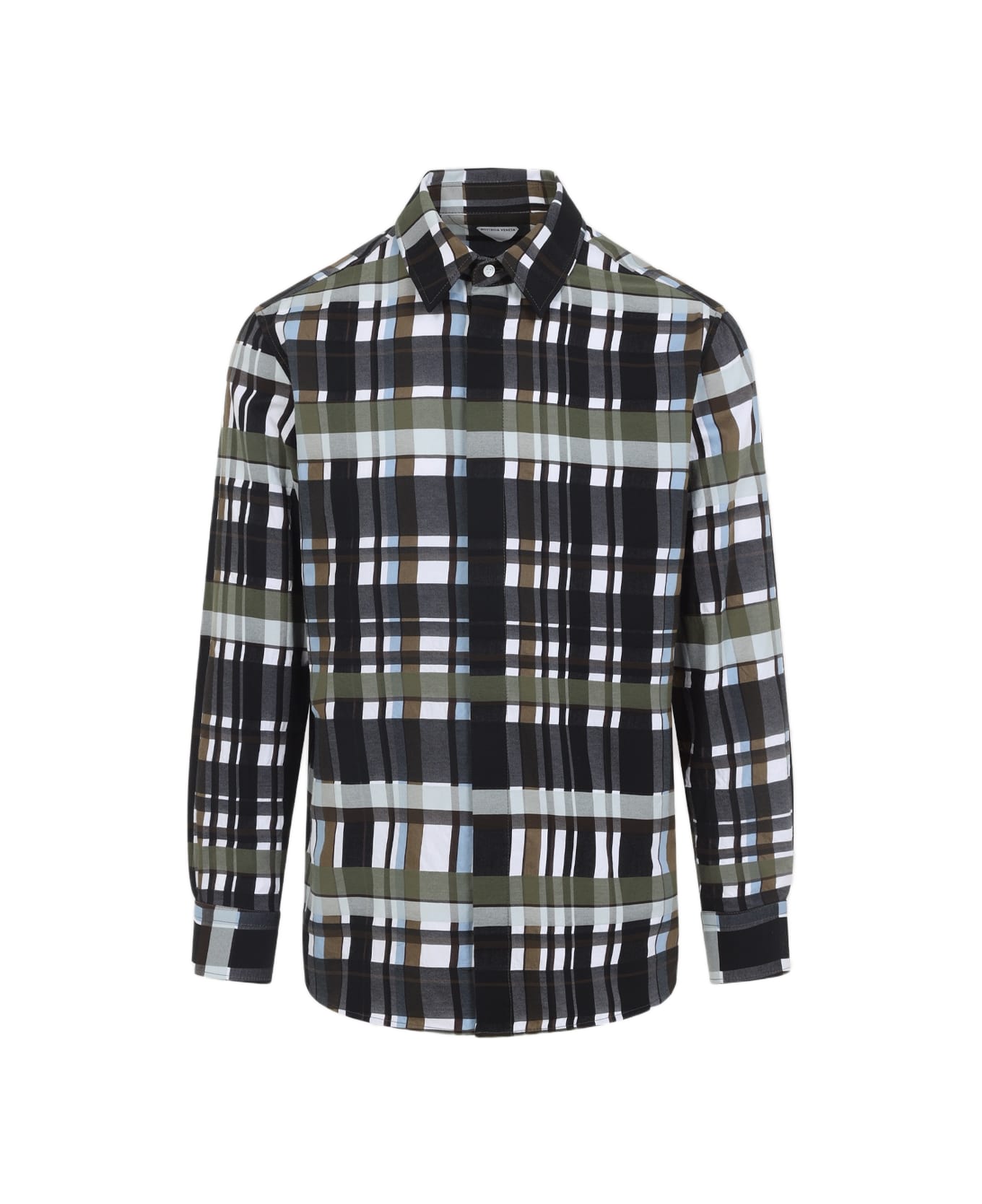 Bottega Veneta Cotton Check Shirt - Multi