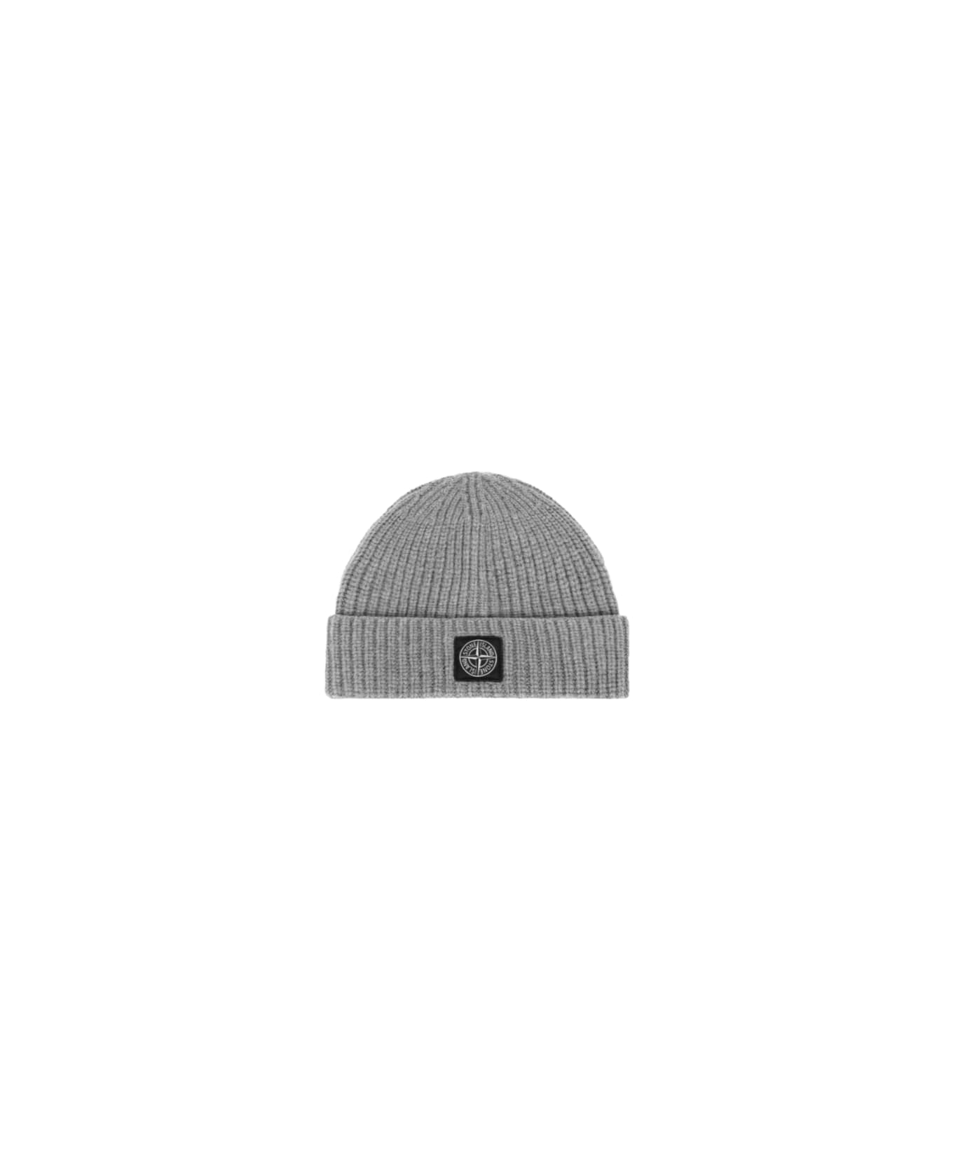 Stone Island Beanie - Grey