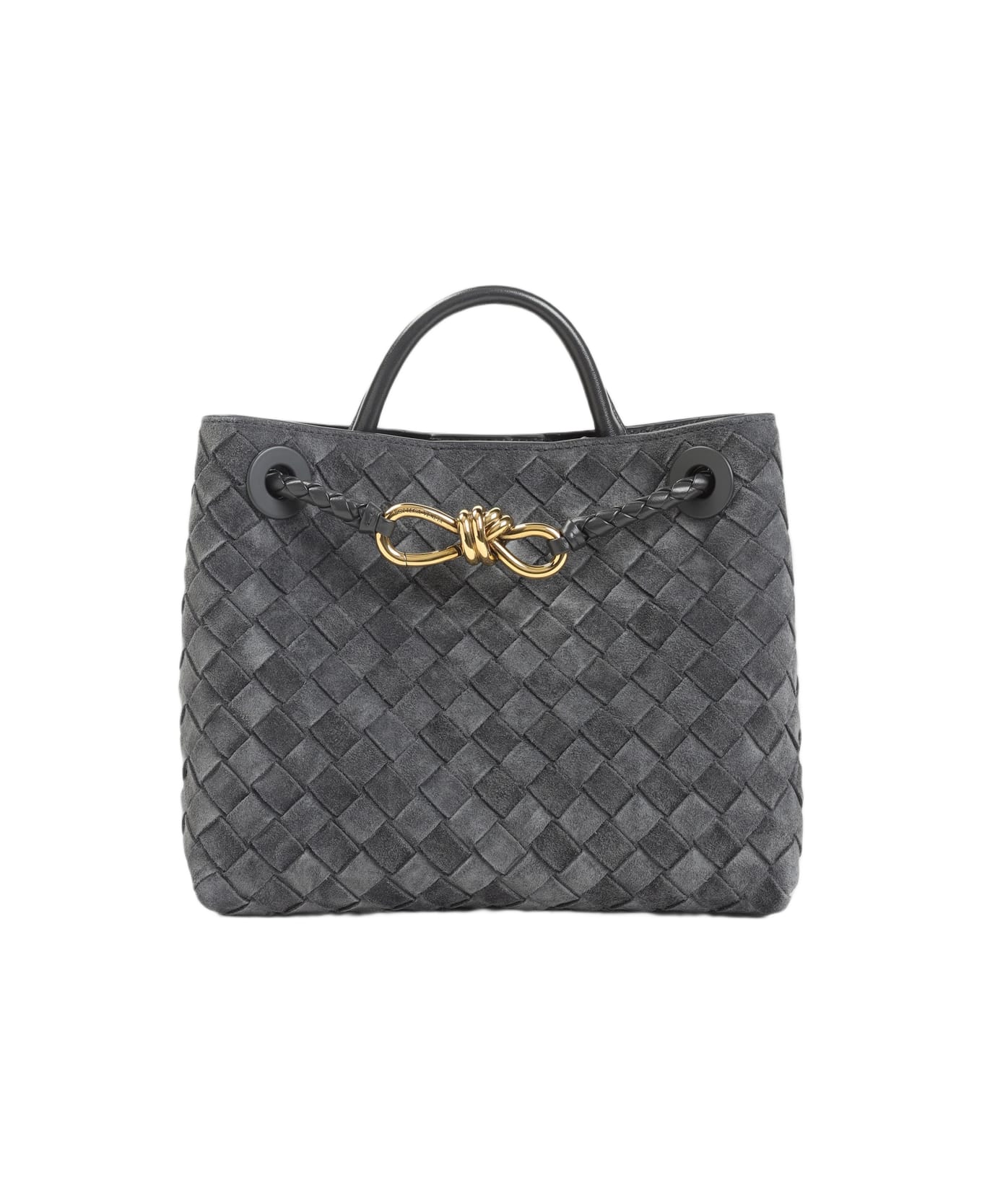 Bottega Veneta Andiamo Small Handbag - Graphite