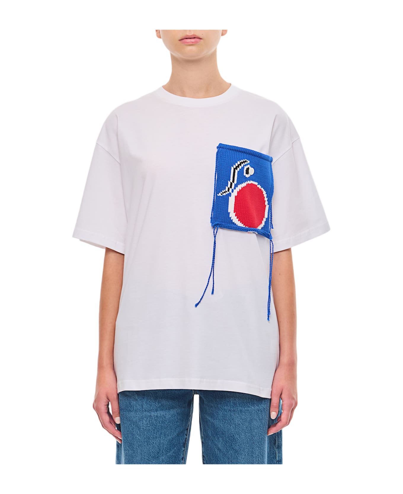 Charles Jeffrey Loverboy Patch Tee - White