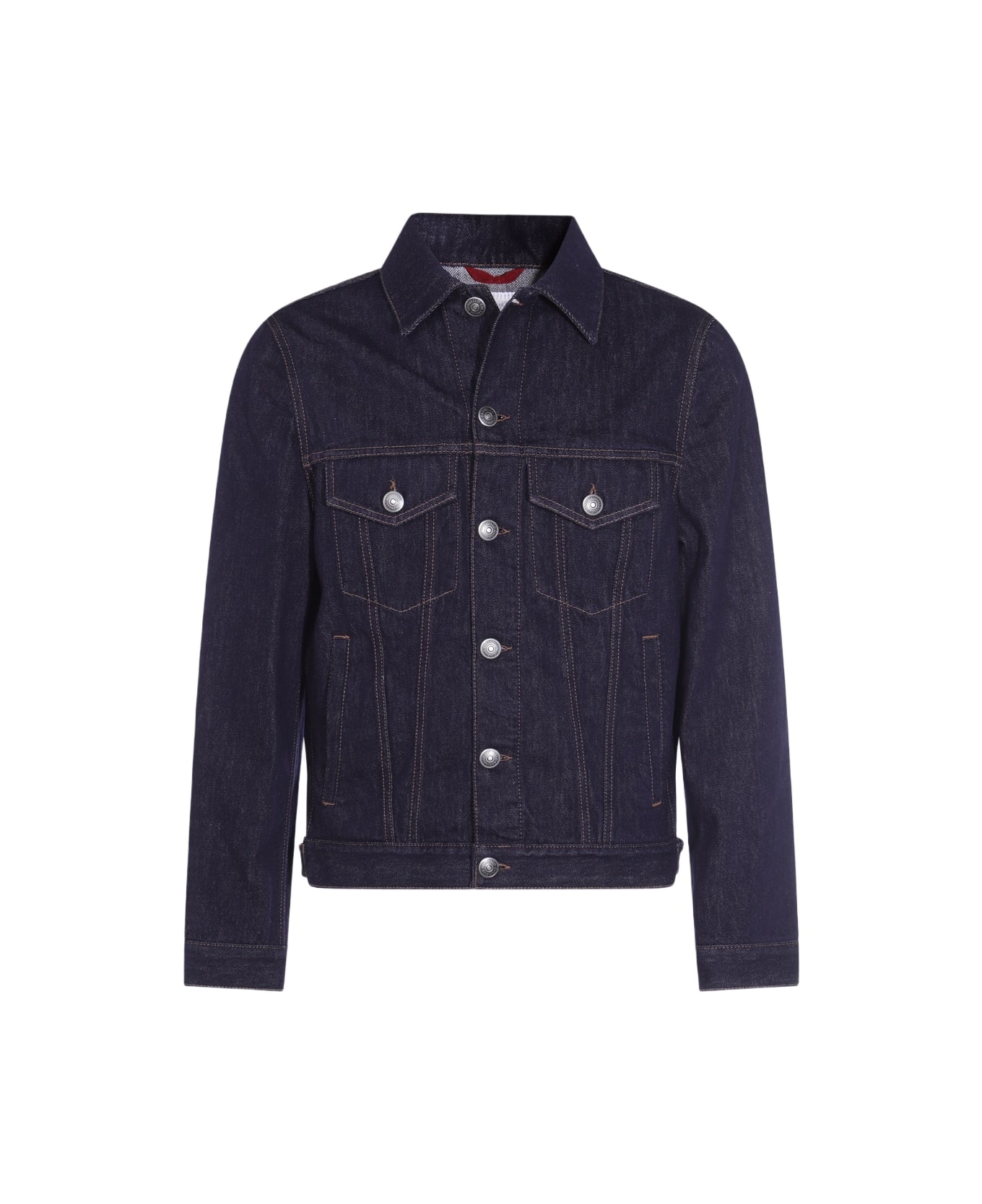 Brunello Cucinelli Denim Cotton Casual Jacket - Denim