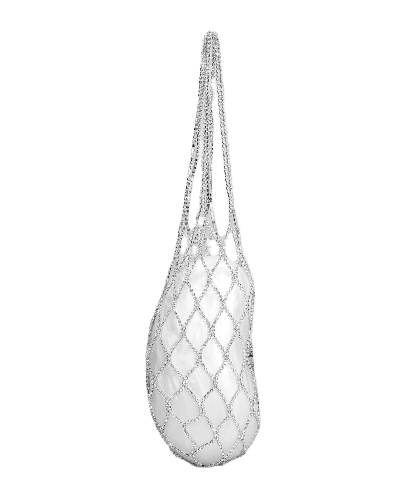 Cult Gaia Tallulah Hand Bag In White Acrylic - white トートバッグ